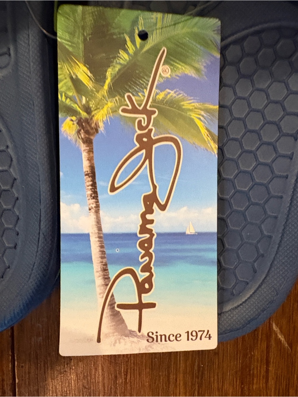 Panama Jack Men's Blue Slide Sandals - Picture 4 of 5